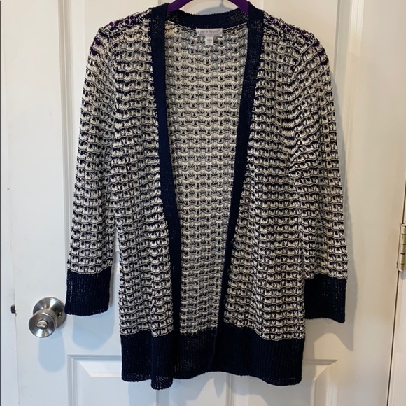 Pea In The Pod Preppy Maternity Cardigan EUC - Picture 1 of 8